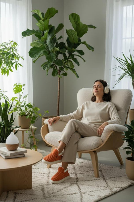 Chaussons pour pieds froids : dites adieu aux soirées glacées !